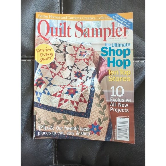 Better Homes And Gardens Other - BHG magazine 2009 Spring Summer 10 All New Projects Shop Hop Top 10 Stores